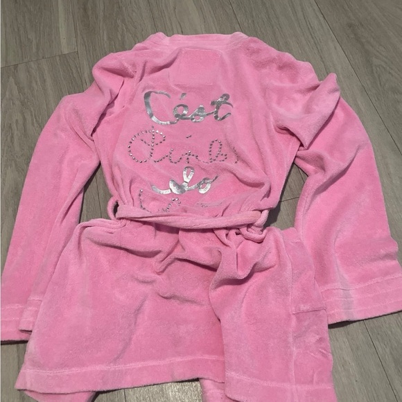 PINK Victoria's Secret Soft Pink Robe - Picture 3 of 4